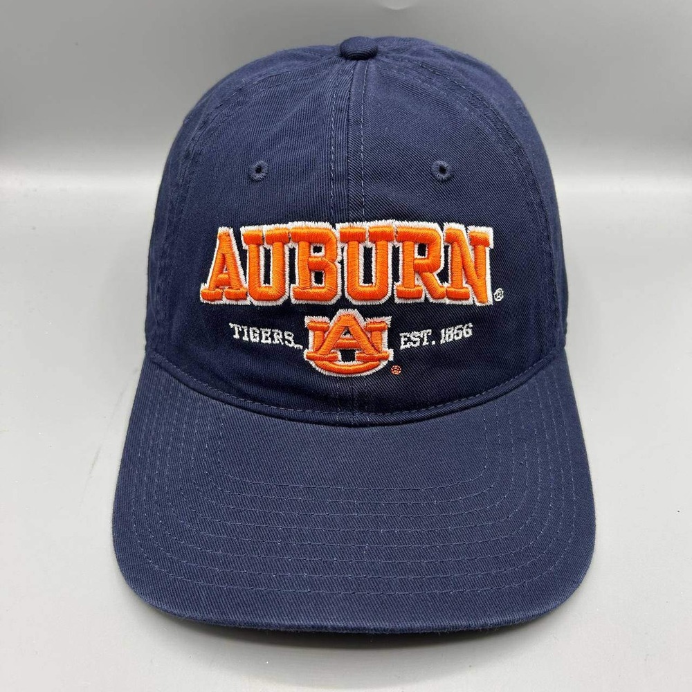Auburn Tigers Hat Men Navy The Game Strap Back Cap Cotton New